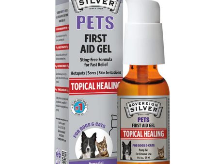 Sovereign Silver Pets Topical First Aid Gel Ds 12 Pc Supply