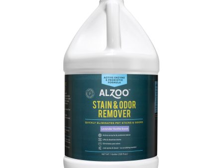 Alzoo Stain & Odor Remover Lavender Vanilla 1gal. For Sale