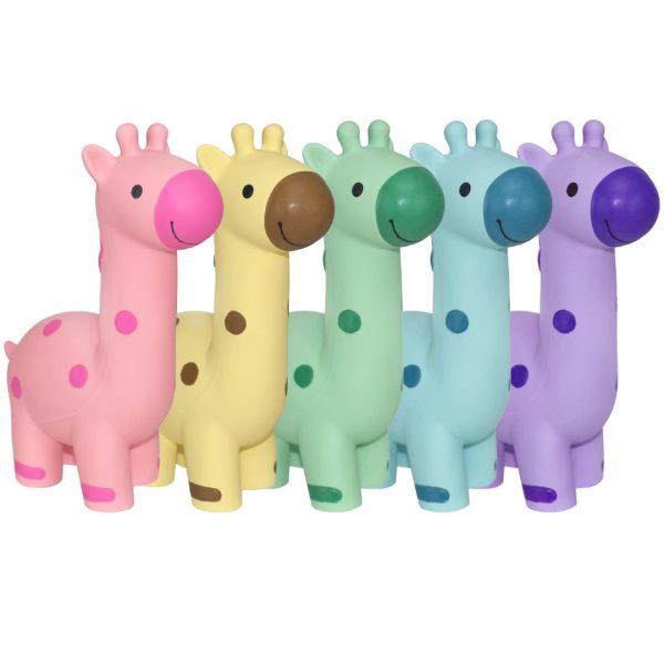 Multipet Latex Mini Griaffe 5.75Inch (Assorted Colors) Online now