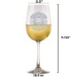 Laser Etched Groomsman & Bridesmaid Wine Glass Gift Set of 4 Sale