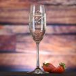 Custom Bride Groom Wedding Date Toasting Flutes Online