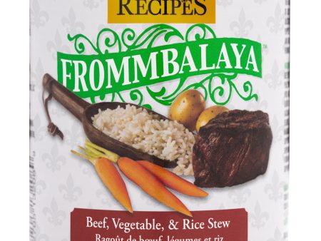 Fromm Family Recipes Frommbalaya® Beef, Vegetable, & Rice Stew Dog Food Supply