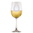 Deep Carved Horseshoe Standard Wine Glasses on Sale