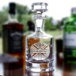 British Flag Personalized Scotch Decanter Cheap