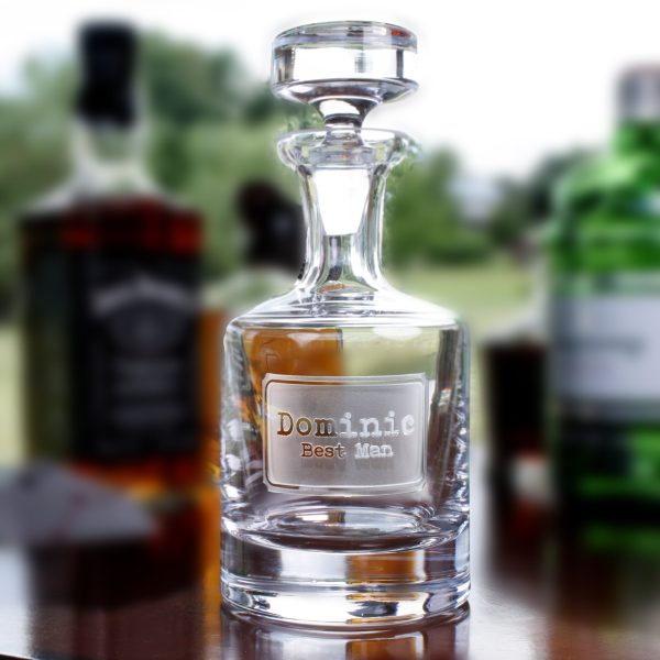 Best Man Whiskey Scotch Decanter Fashion