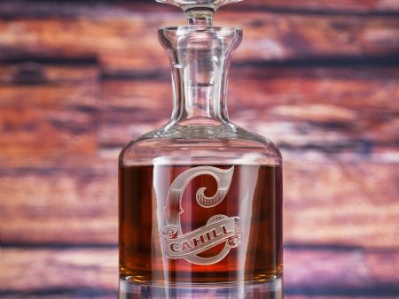 Carnivale Personalized Engraved Bourbon Decanter Fashion