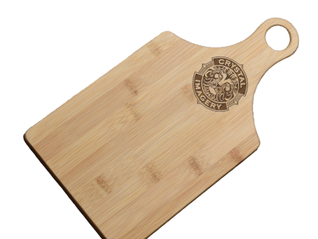 My Own Logo Bamboo Paddle Cheese Board Wholesale Online now