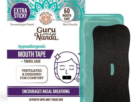 Mouth Tape with Travel Case - 60 Count Hot on Sale