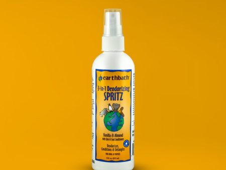 Earthbath Vanilla and Almond 3-in-1 Deodorizing Spritz For Cheap