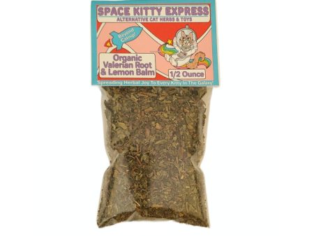 Organic Valerian Root and Organic Lemon Balm Mix by Space Kitty Express Online Sale