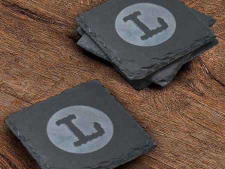 Personalized Slate Coasters, SET OF 4 Online Sale