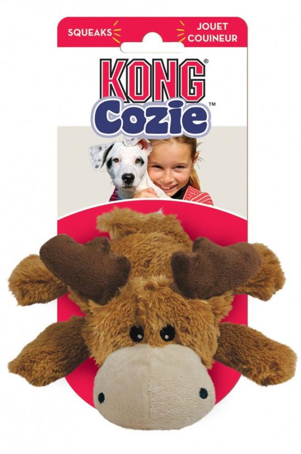 KONG Marvin Moose Cozie Plush Dog Toy Online Sale