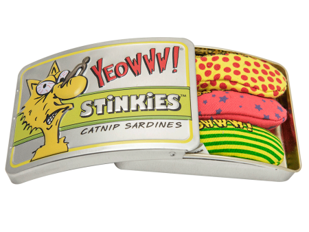 Stinkies Catnip Sardines by Yeowww! For Sale