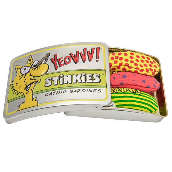 Stinkies Catnip Sardines by Yeowww! For Sale