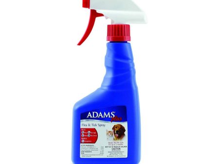 Adams Plus Spot On Flea & Tick Spray for Cats & Dogs Online Sale