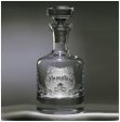 Engraved Moonshine Whiskey Scotch Bourbon Decanter Hot on Sale