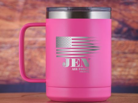 American Heroes Coffee Mug Tumbler with Handle Online now