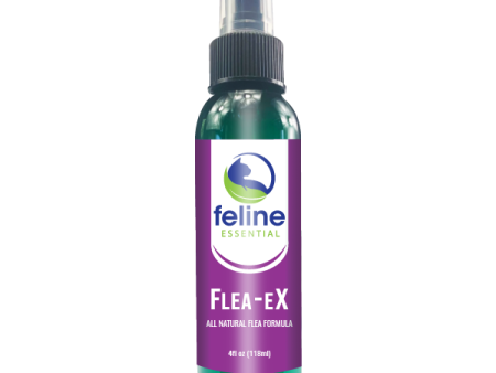 Flea-eX - Flea Treatment & Repellent for Cats by Feline Essential Cheap