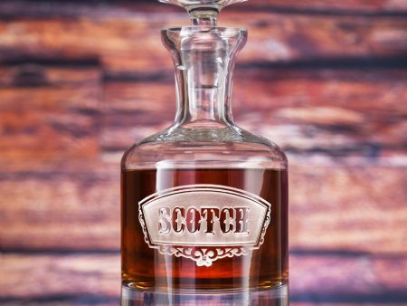 Scotch Banner Decanter For Discount