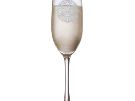 Laser Etched My Own Logo Champagne Flute Online