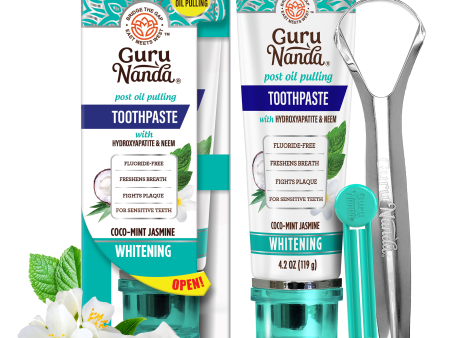 Fluoride Free Whitening Toothpaste with Hydroxyapatite - 1 Pk Online