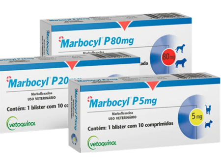 Marbocyl P 5 20 80mg Tablets For Cats and Dogs Hot on Sale