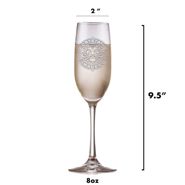 Custom Bride Groom Wedding Date Toasting Flutes Online