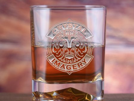 Logo Whiskey Glass - Luigi Bormioli On The Rocks For Discount