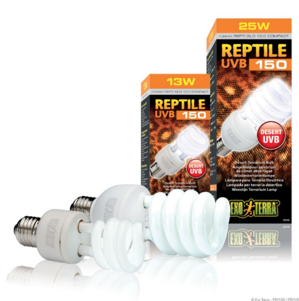 EXO-TERRA UVB BULB Reptile 150 (Desert Dwelling Reptiles) Online now