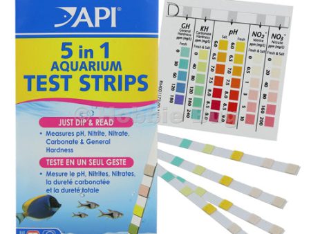 API 5-In-1 Aquarium Test Strips Cheap