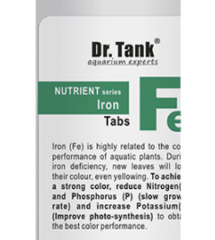 DR. TANK Iron Tabs (50T) Supply