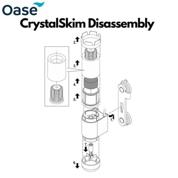 OASE Surface Skimmer CrystalSkim (350 600) Sale