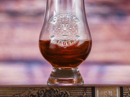 Custom Logo Engraved Glencairn Glass (Single Glass) Supply