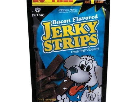 Pro Pac Jerky Strips Dog Treats on Sale