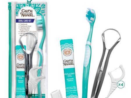 GuruNanda Oral Care Travel Kit Supply