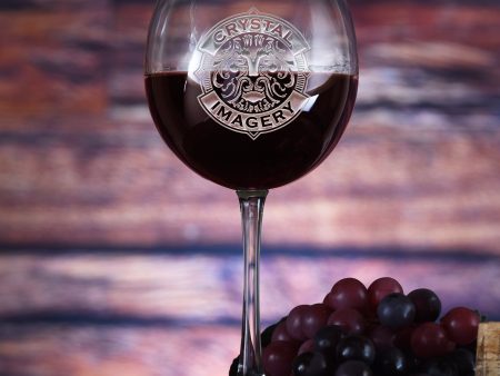 Custom Logo Red Wine Glass Stemware (Set of 4) Online Hot Sale