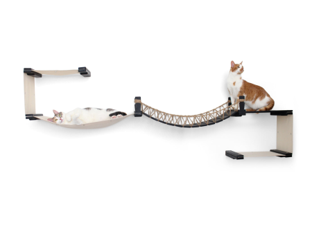 The Canyon: Cat Tree Condo for Multiple Cats by Catastrophic Creations on Sale