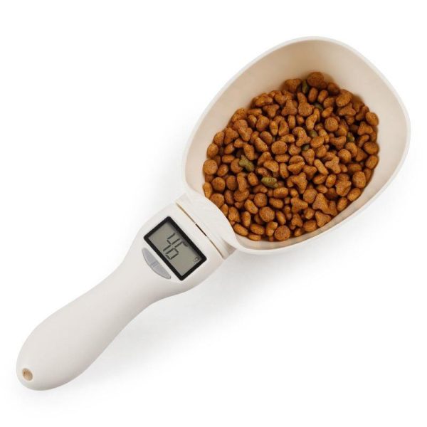 800g   1g Pet Food Scale Cup for Dog and Cat Feeding Bowl Kitchen Scale Spoon Measuring Spoon Measuring Cup Portable with LED Display Discount