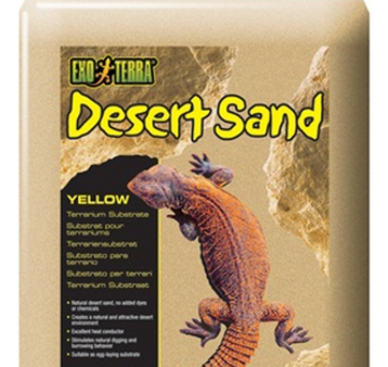 EXO-TERRA Desert Sand (White Stream   4.5KG) on Sale