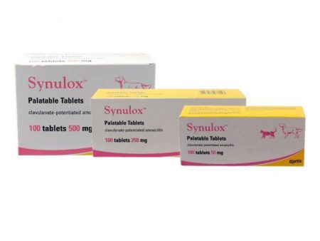 Synulox Palatable Tablets For Cat & Dog 50 250 500mg (Chinese Version) Supply