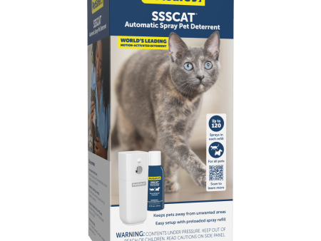 SSSCat Automatic Spray Deterrent by PetSafe Supply