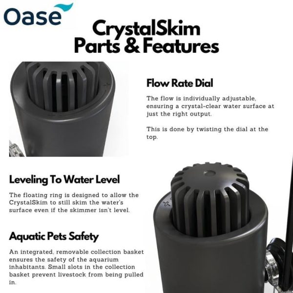 OASE Surface Skimmer CrystalSkim (350 600) Sale